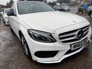 Mercedes-Benz C220 2015 White for sale