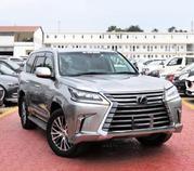 Lexus LX 570 AWD 2018 Gray for sale