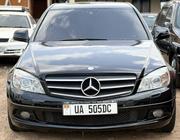 Mercedes-Benz C200 2009 Black for sale