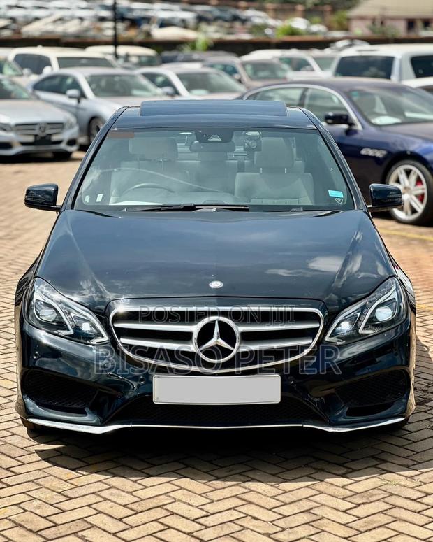 Mercedes-Benz E200 2015 Black