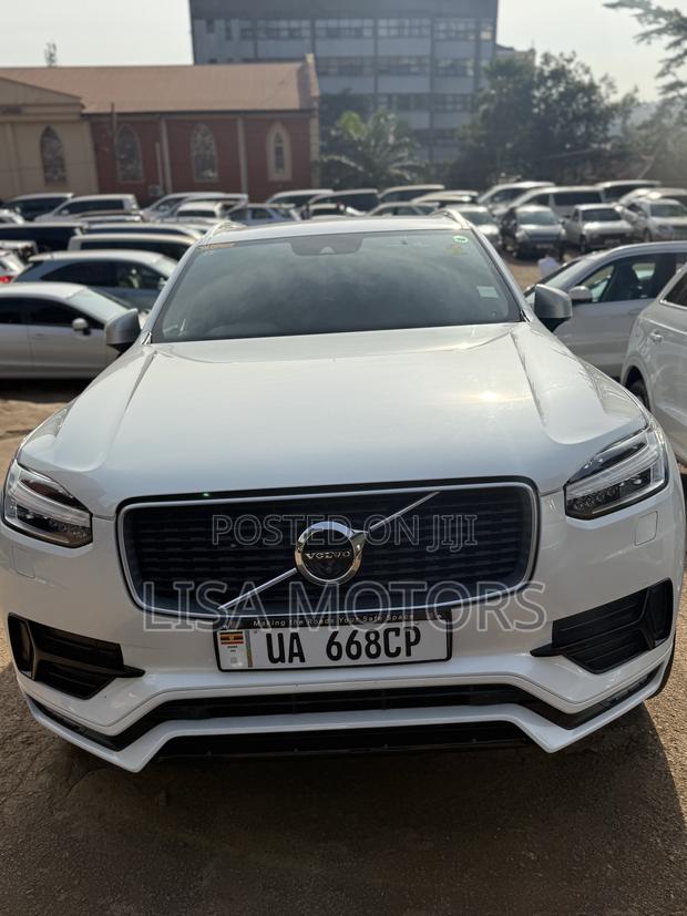 Volvo XC90 T6 R-Design AWD (2.0L 4cyl 8A) 2017 White