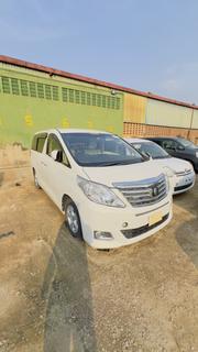 Toyota Alphard 2.4 Petrol AWD 2012 White for sale