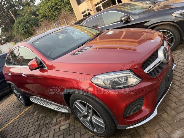 Mercedes-Benz GLE-Class GLE 350d 4MATIC 2017 Red