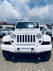 Jeep Wrangler Unlimited Sahara 2013 White for sale