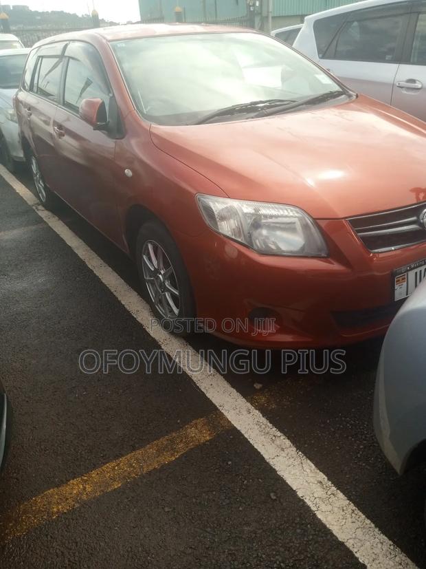 Toyota Corolla Fielder 2011 Red