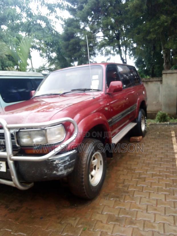 Toyota Land Cruiser 80 Wagon 1992 Red