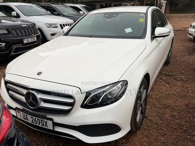 Mercedes-Benz E200 2018 White