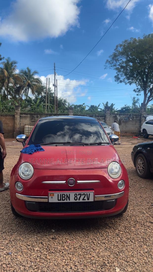 Fiat 500 2015 Red