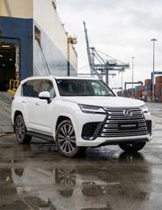 Lexus LX 500d 2022 White for sale