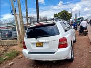 Toyota Kluger 2008 White for sale