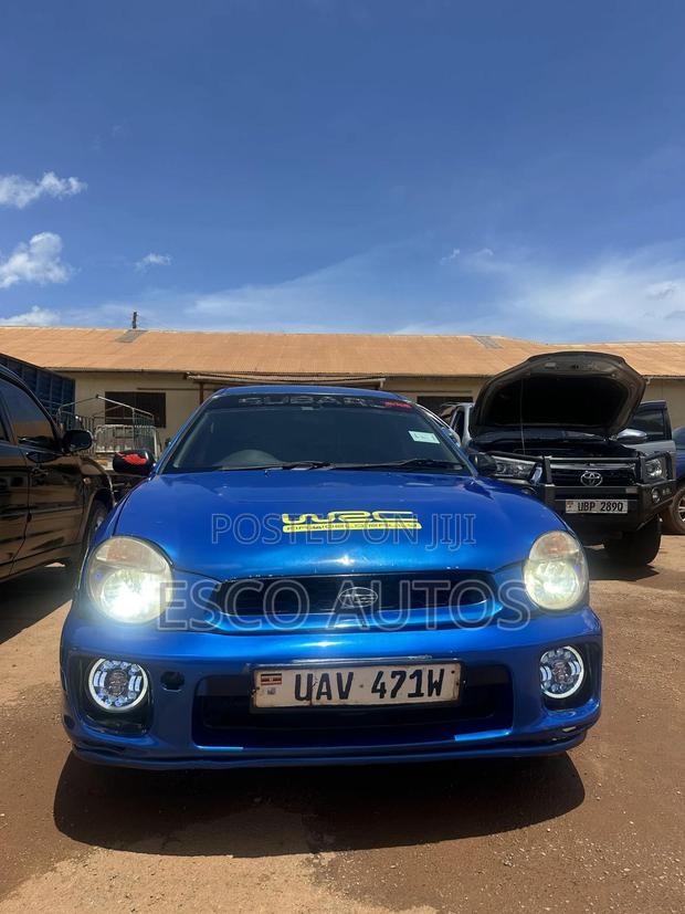 Subaru Impreza 2.0 WRX STi 2002 Blue