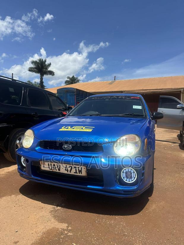 Subaru Impreza 2.0 WRX STi 2002 Blue