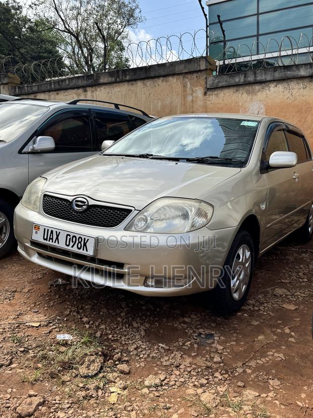 Toyota Allex 2003 Gold