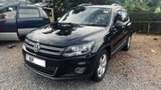 Volkswagen Tiguan S 4dr SUV (2.0L 4cyl Turbo 6A) 2014 Black for sale