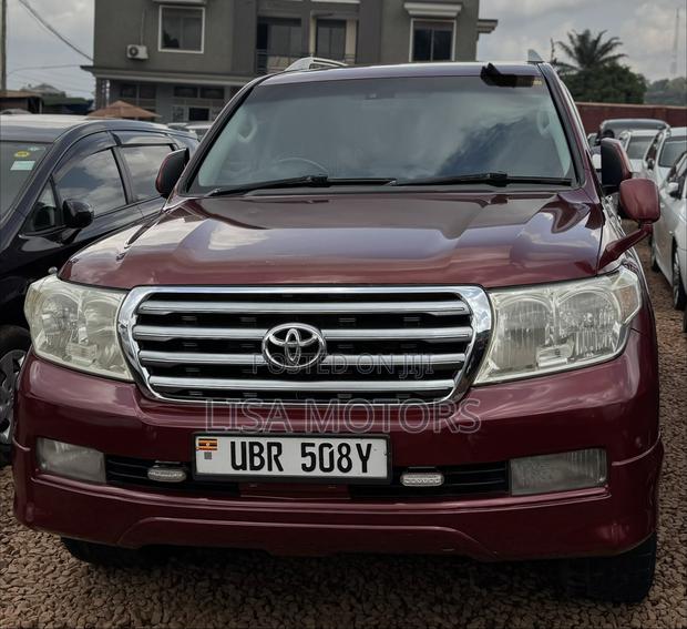 Toyota Land Cruiser Prado 2009 Red