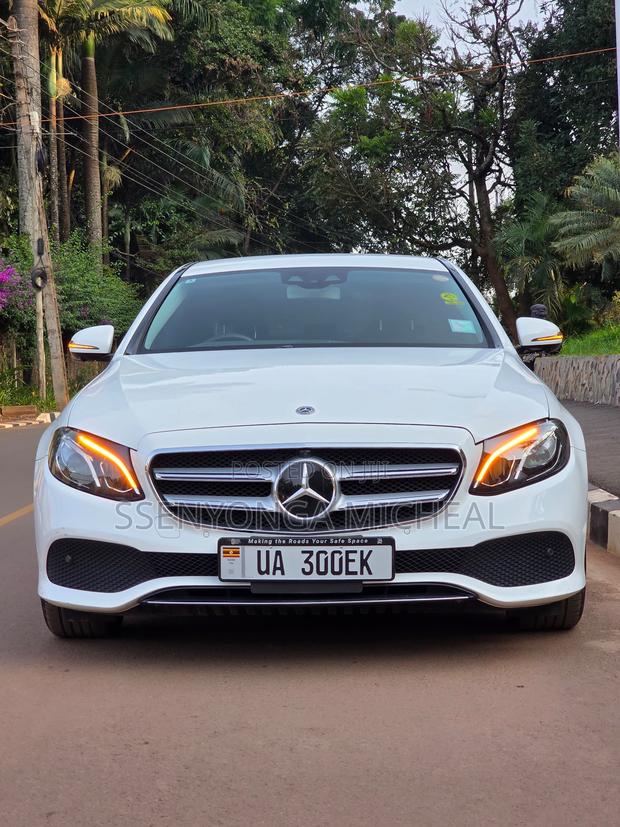 Mercedes-Benz E200 2018 White