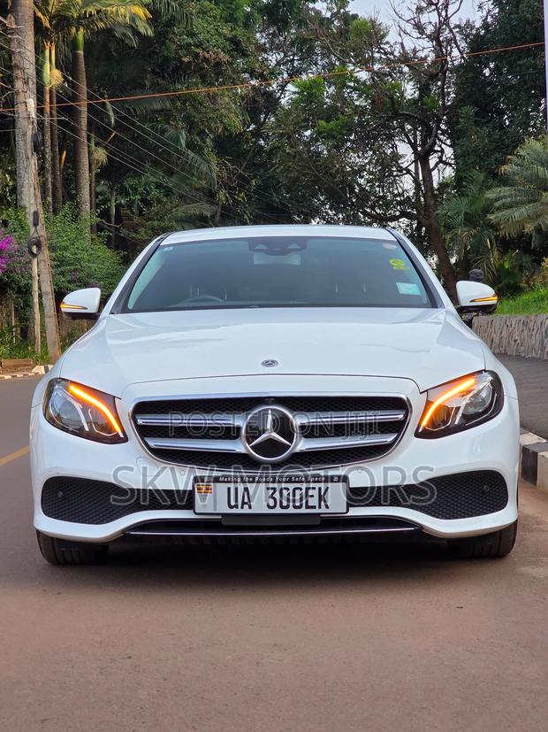 Mercedes-Benz E200 2018 White