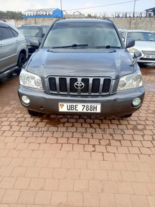 Toyota Kluger 2007 Black