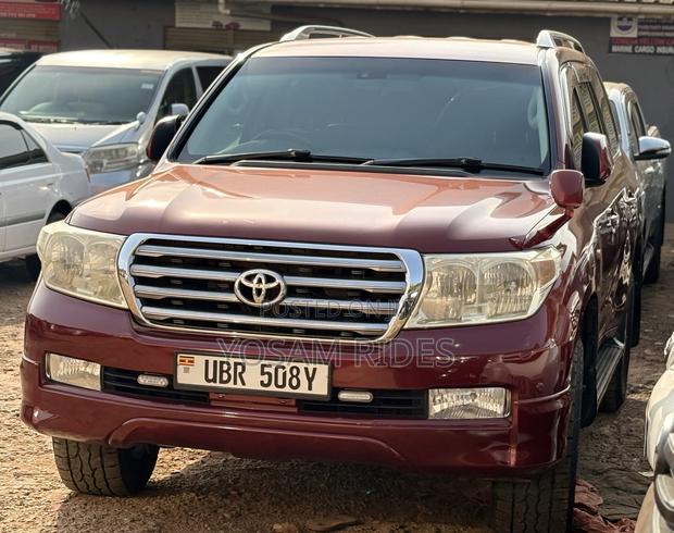 Toyota Land Cruiser 4.6 V8 AX G Selection 2009 Red