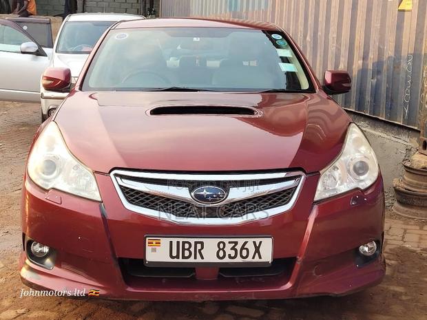 Subaru Legacy 2010 Red