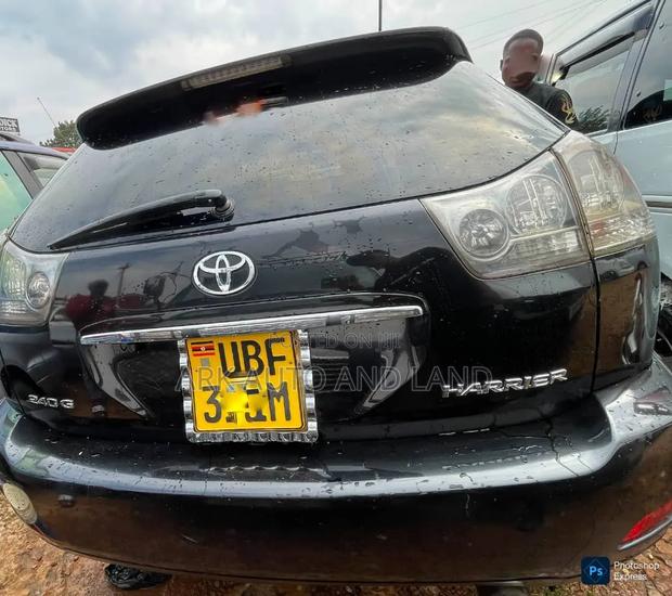 Toyota Harrier 2007 Black