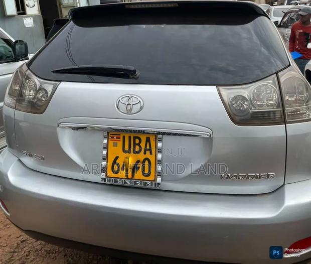 Toyota Harrier 2007 Silver
