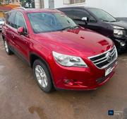 Volkswagen Tiguan 2007 Red for sale