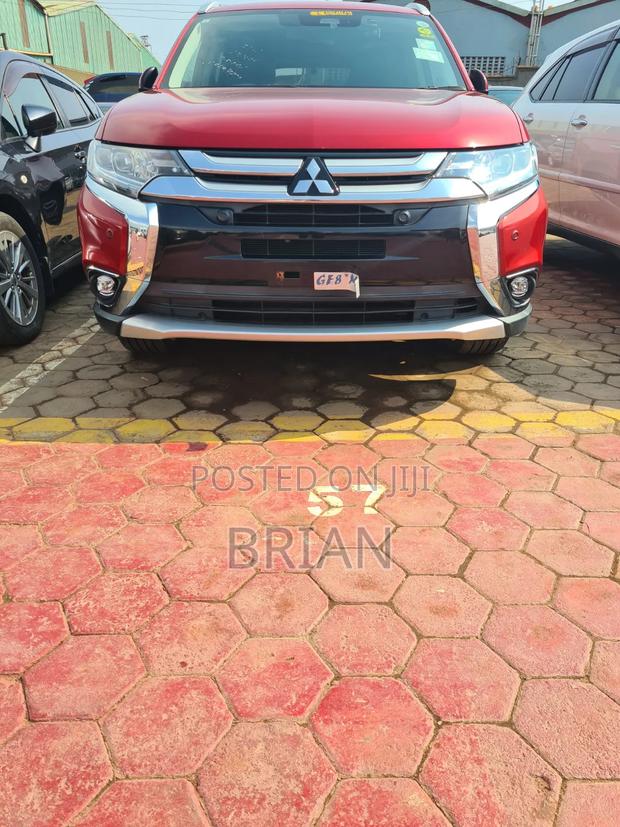 Mitsubishi Outlander 2017 Red