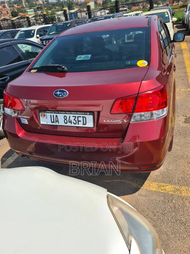 Subaru Legacy 2012 Red