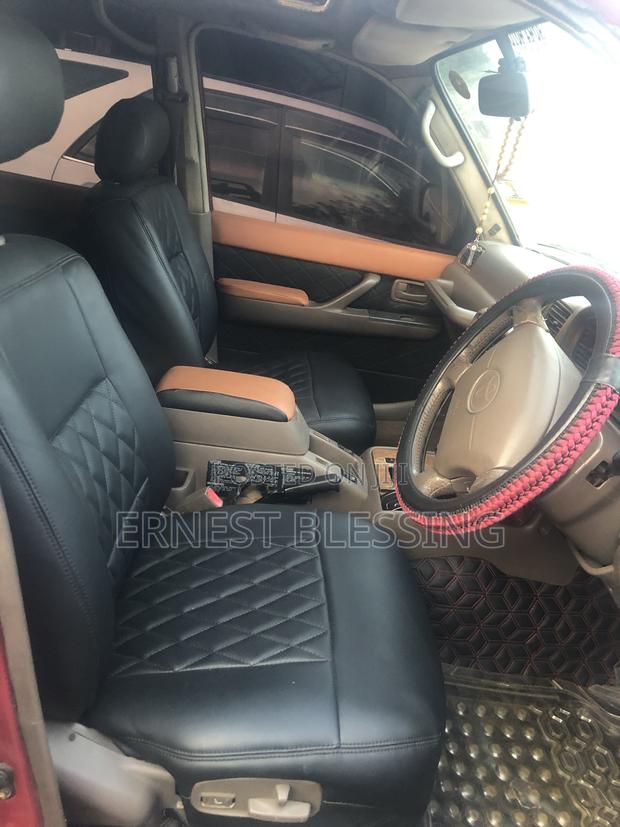 Toyota Land Cruiser 1996 Red