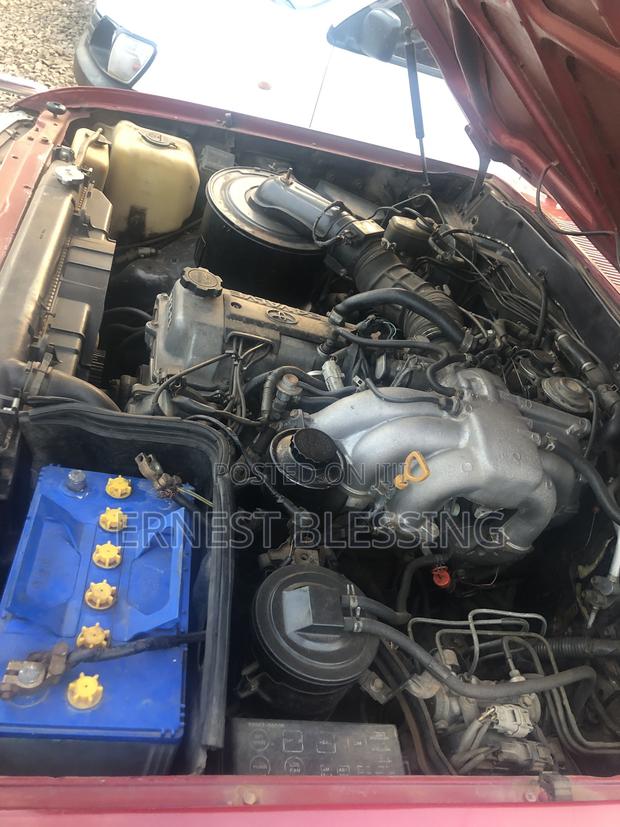 Toyota Land Cruiser 1996 Red