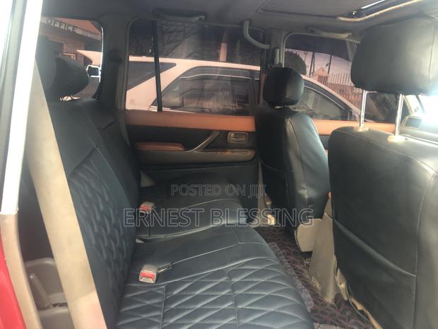 Toyota Land Cruiser 1996 Red