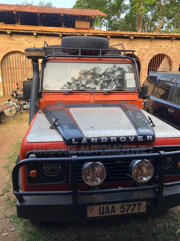 Land Rover Defender Soft Top 4x4 1995 Orange
