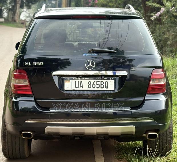 Mercedes-Benz M Class ML 350 AWD 4Matic (3.5L V6 7A) 2006 Black